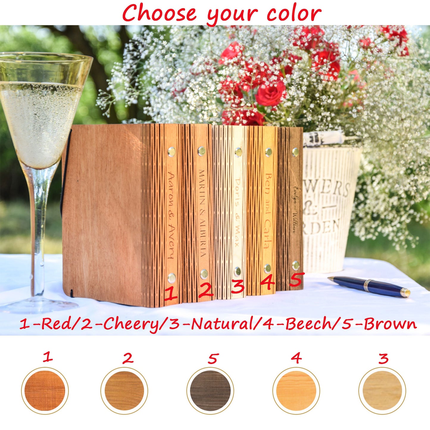 Custom Photo Album, Wooden photobook