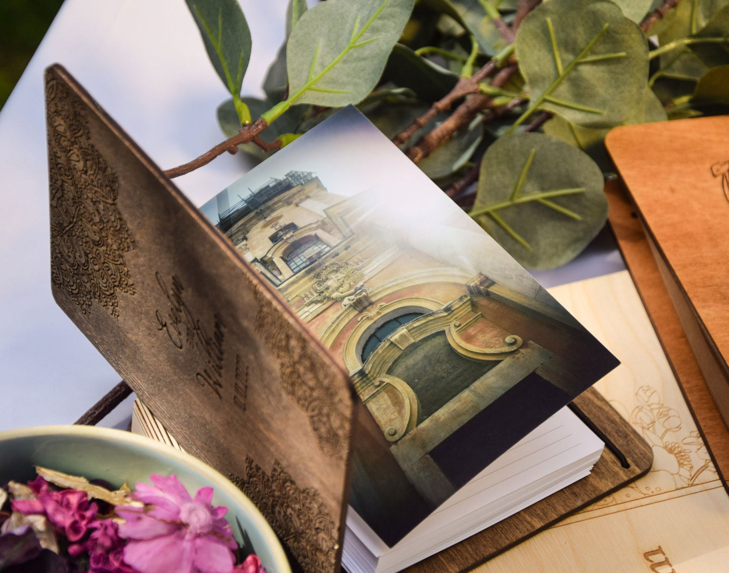 Custom Photo Album, Wooden photobook