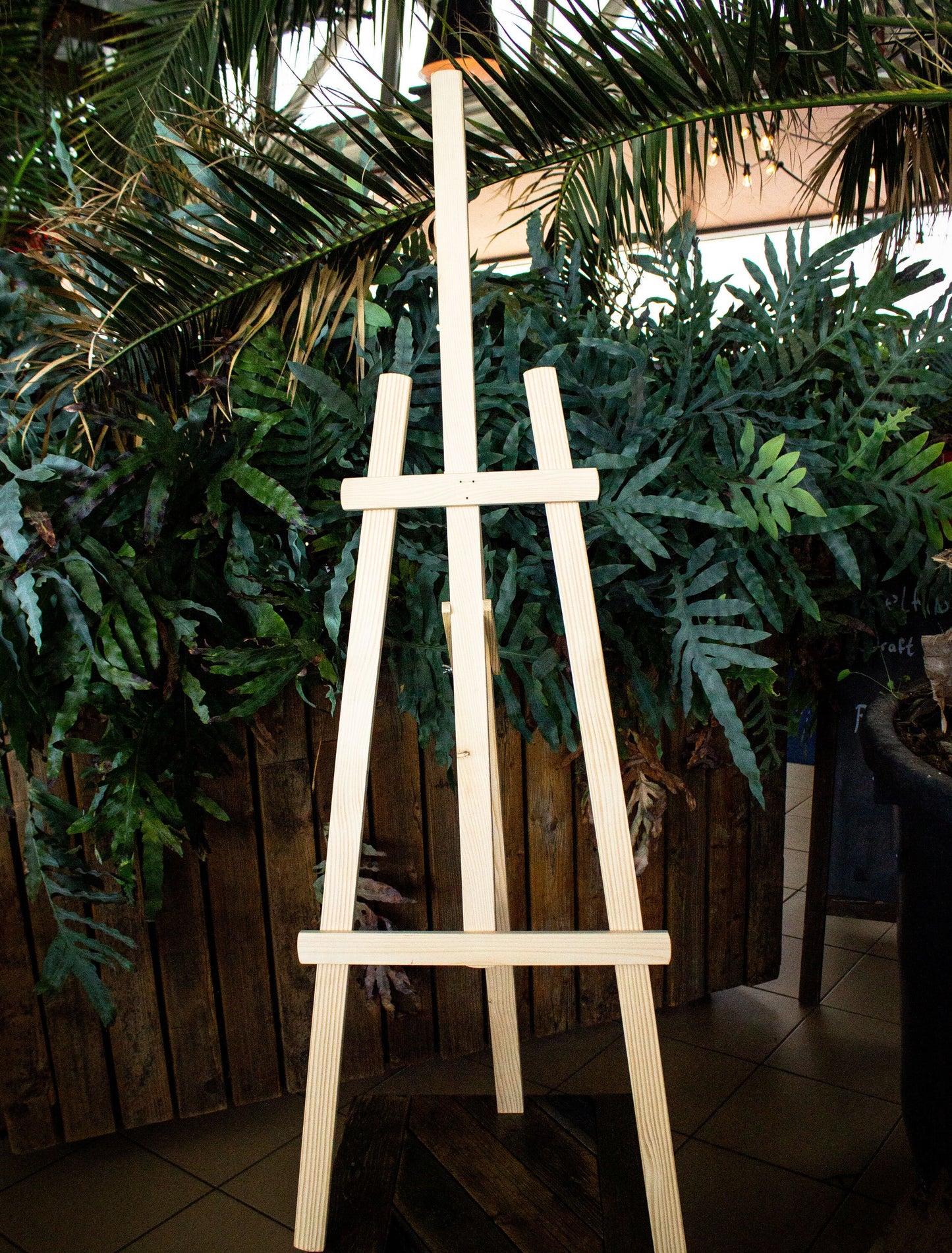Wedding Wood Stand, Easel Stand, Table Stand, Large Wedding Sign Stand, Wedding Board Easel