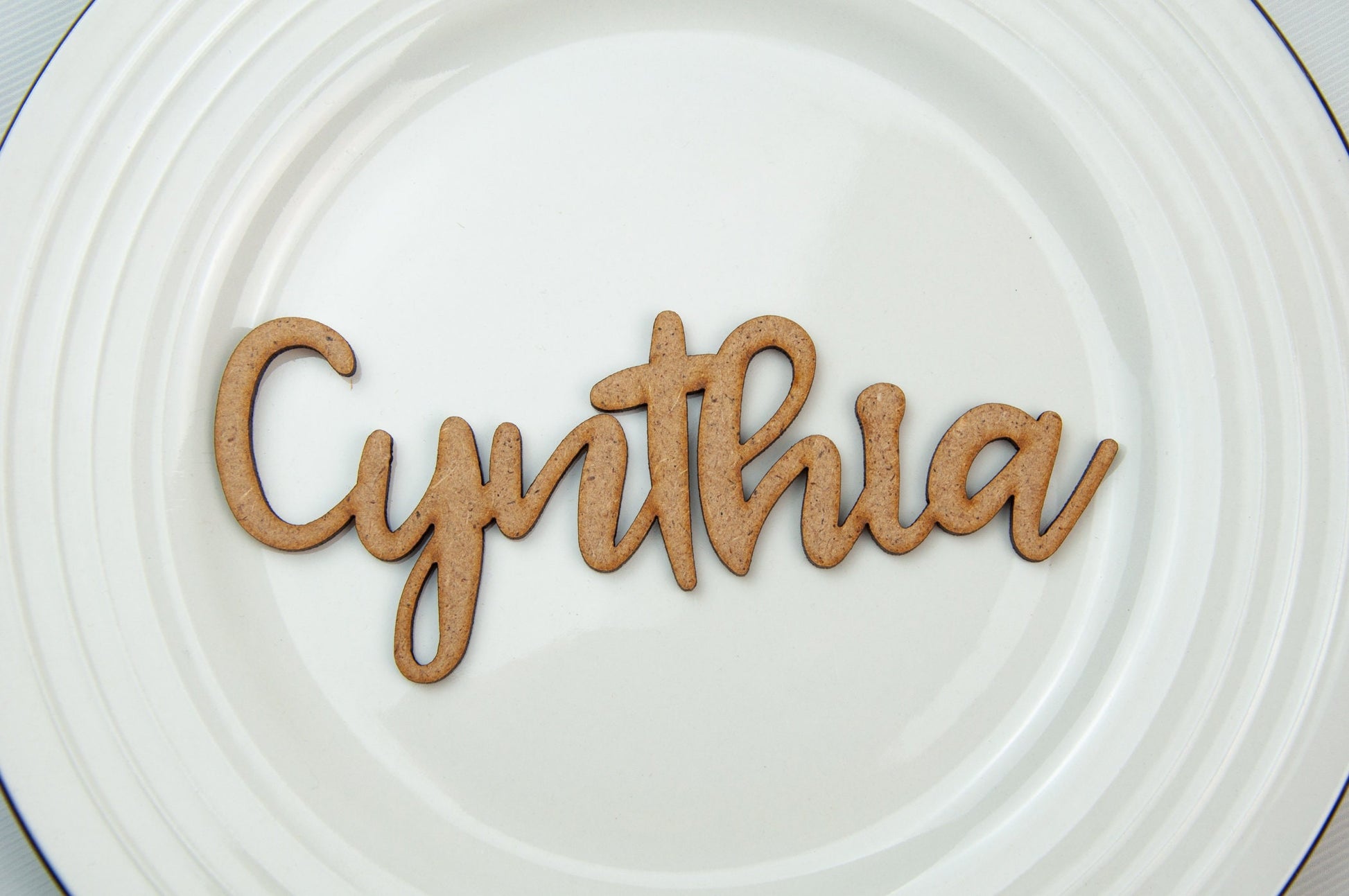 Name Plates For Wedding, Custom Escort Cards