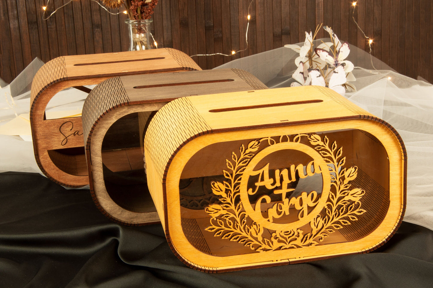 Wedding Card Box, Rustic Wedding Décor