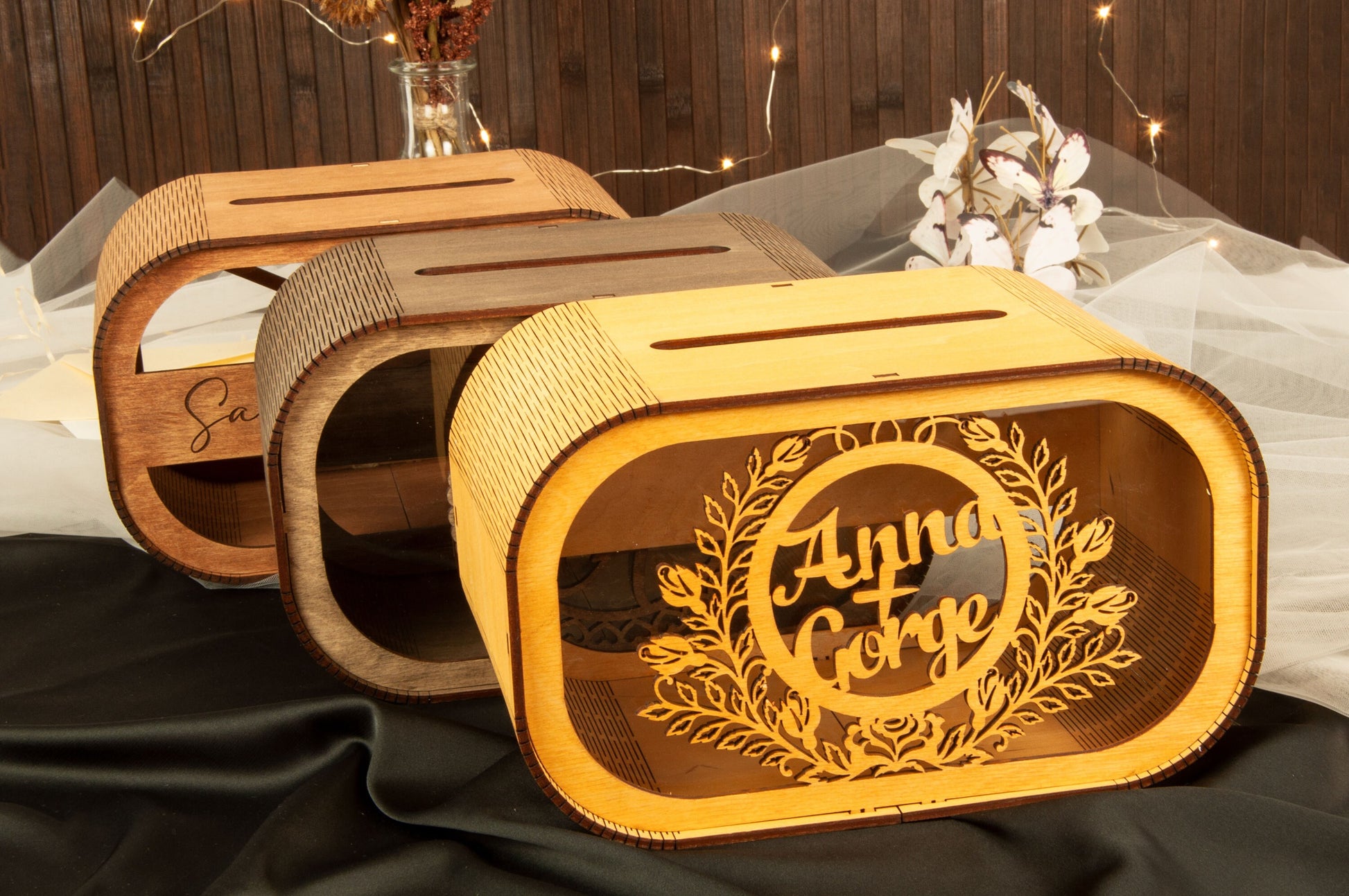 Wedding Card Box, Rustic Wedding Décor