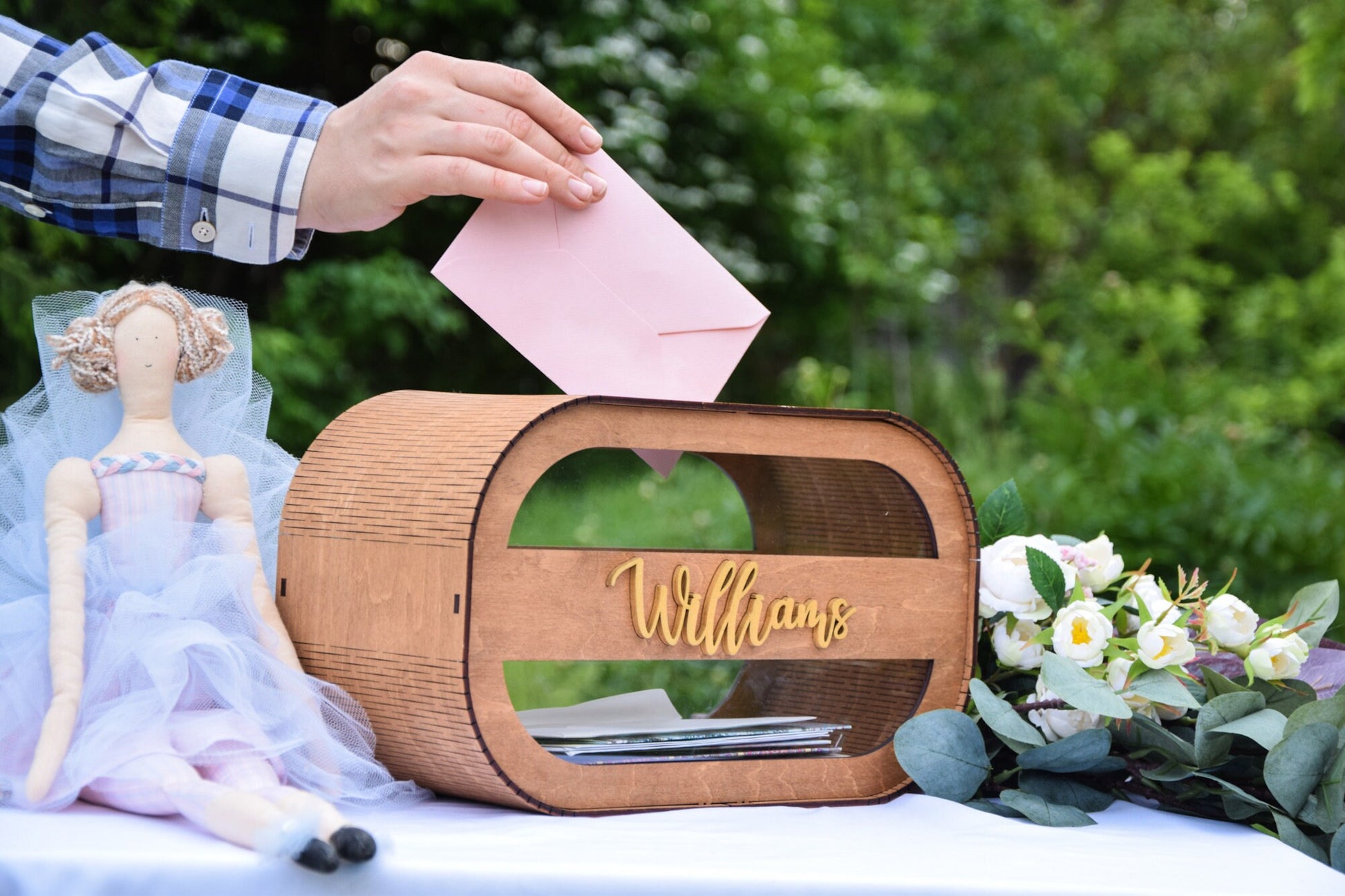 Wedding Card Box, Rustic Wedding Décor