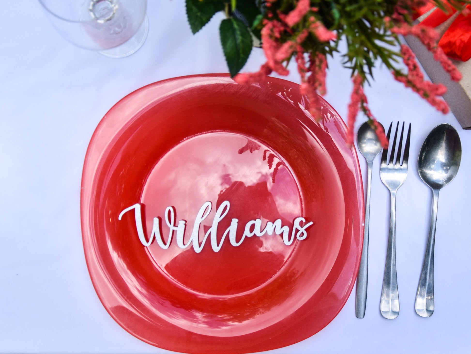 Name Plates For Wedding, Custom Escort Cards