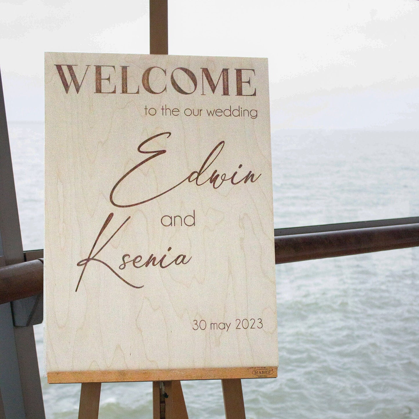 Personalized Wooden Wedding Welcome Sign, Rustic Sign, Welcome Sign, Wedding Decor, Custom Wedding Sign, Sign Board, Wood Wedding Sign