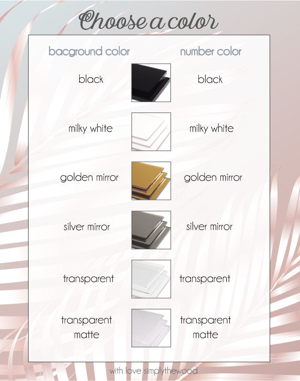 Table Numbers, Acrylic Arch Table Numbers, Wedding Table Decor, Wedding Table Decor, 3D Table Number, Acrylic Wedding Sign Modern