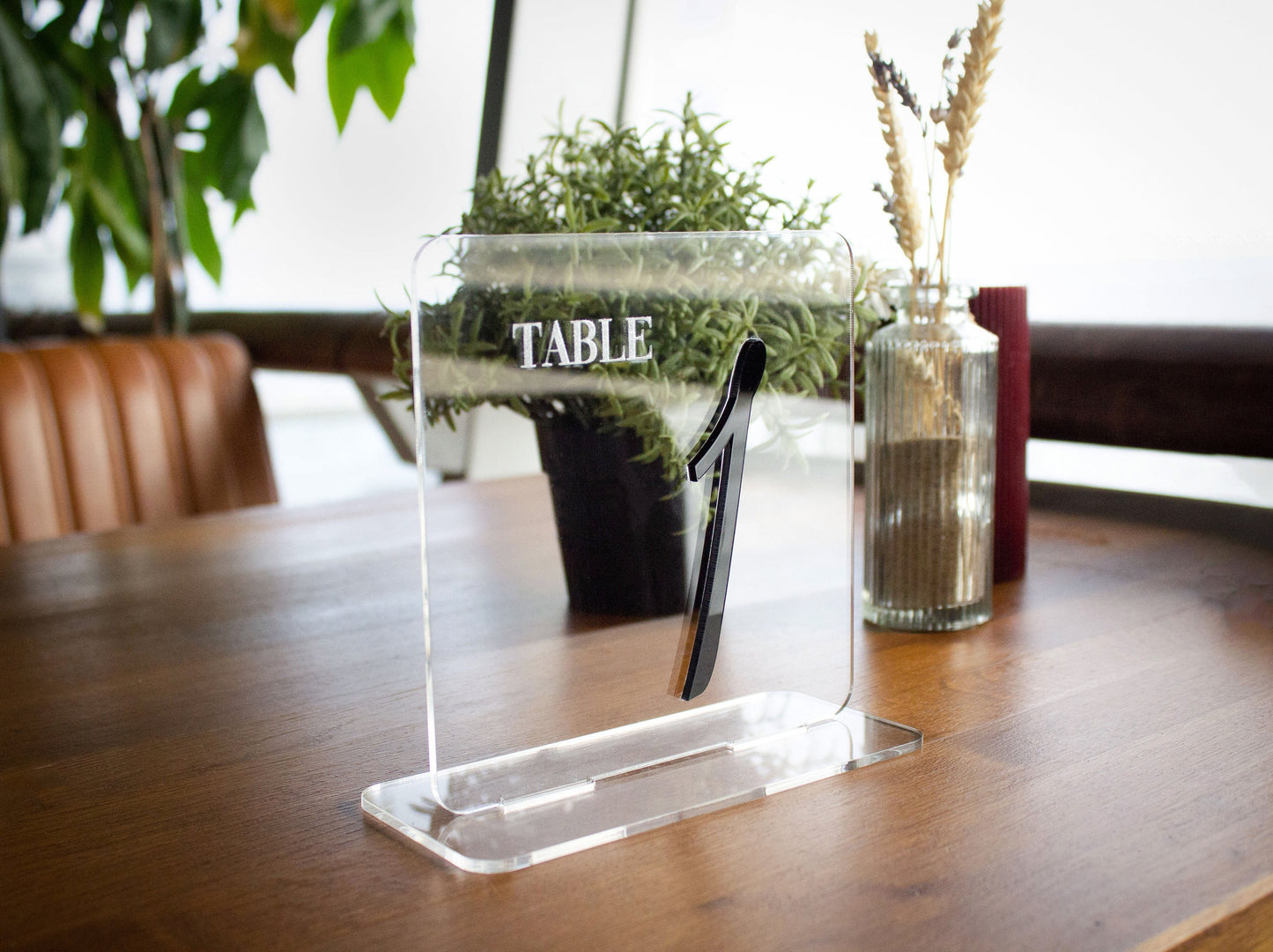 Table Numbers, Acrylic Arch Table Numbers, Wedding Table Decor, Wedding Table Decor, 3D Table Number, Acrylic Wedding Sign Modern