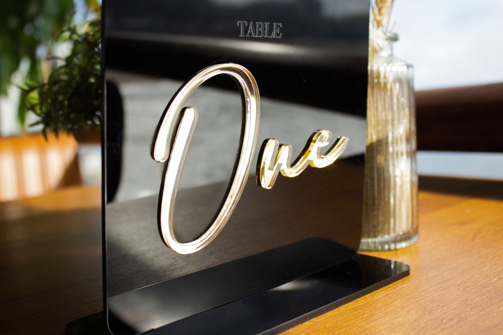 Table Numbers, Acrylic Arch Table Numbers, Wedding Table Decor, Wedding Table Decor, 3D Table Number, Acrylic Wedding Sign Modern