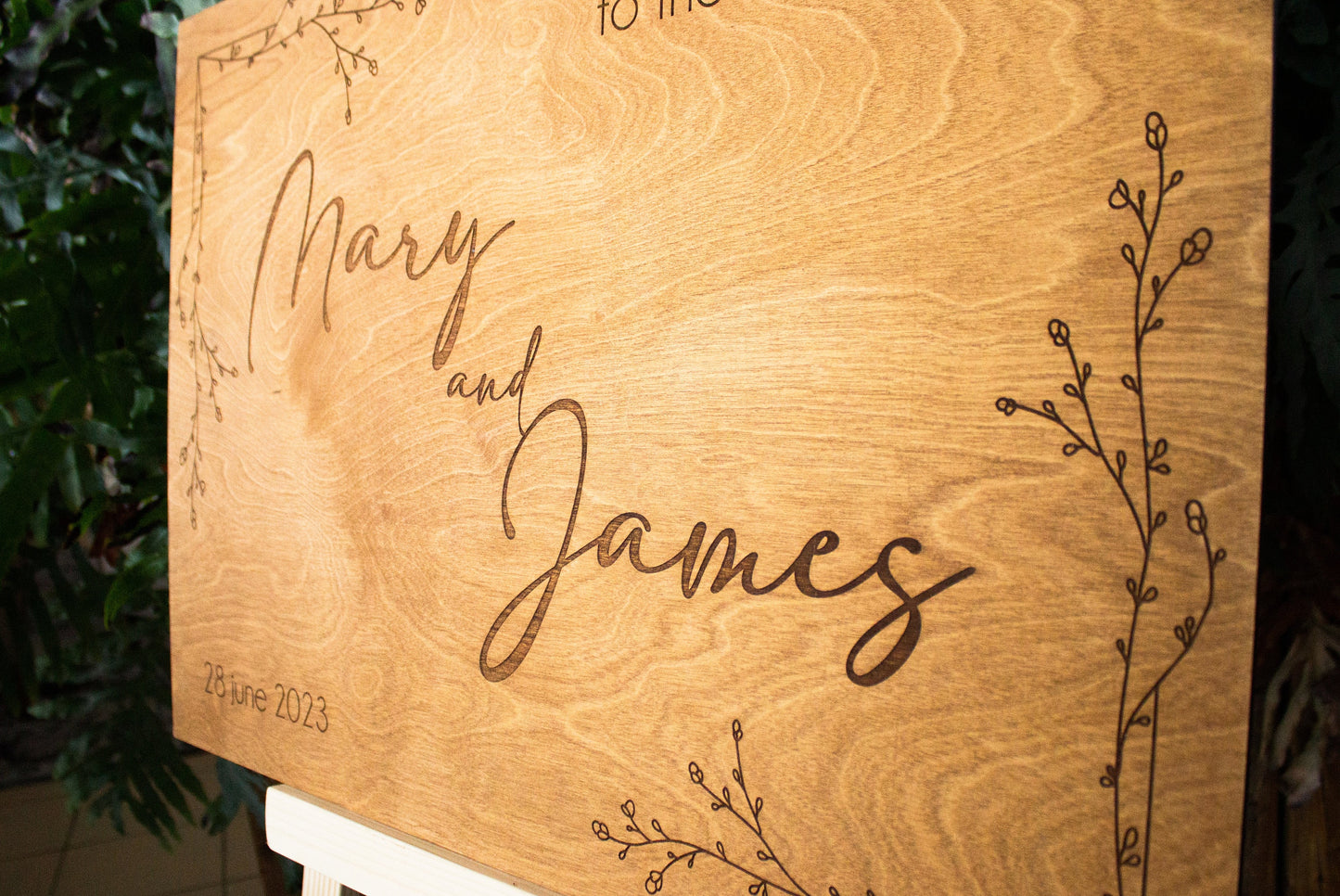 Personalized Wooden Wedding Welcome Sign, Rustic Sign, Welcome Sign, Wedding Decor, Custom Wedding Sign, Sign Board, Wood Wedding Sign