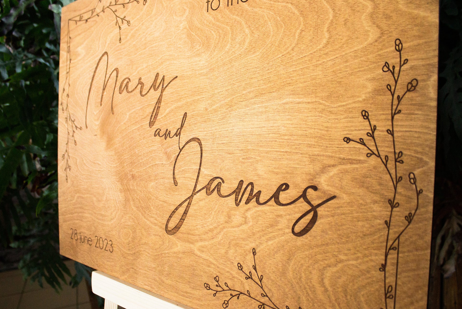 Personalized Wooden Wedding Welcome Sign, Rustic Sign, Welcome Sign, Wedding Decor, Custom Wedding Sign, Sign Board, Wood Wedding Sign