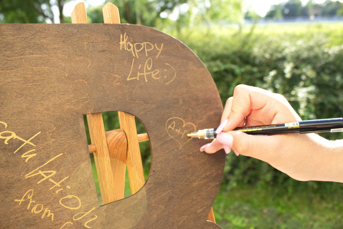 Alternative Wedding Guest Book, First Letters of Names, Wedding Sign, Wedding Décor, Rustic Wedding, Wood Letter Wedding Guestbook